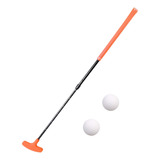 Taco De Golfe Retrátil Taco De Golfe De Dois Lados Laranja
