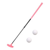 Taco De Golfe Retrátil Taco De Golfe De Dois Lados Rosa