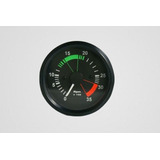 Tacômetro 3500rpm 100mm 12 24v Mbb 104 Hz Com Faixa Colorida