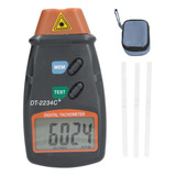 Tacômetro A Laser Digital Dt2234c De Alta Precisão Sem Cont