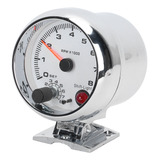 Tacômetro De 3 75 Polegadas E 08000 Rpm  7 Luzes De Fundo Co