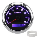 Tacômetro De 85 Mm 0 4000 Rpm Luz De Fundo Ajustável De 7