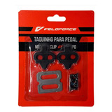Tacos Taquinhos Pedal Clip Sapatilha Mtb Padrão Shimano Spd