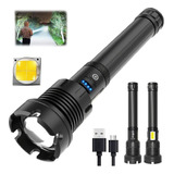 Tactical Rechargeable Led Laser Flashlight 90000
