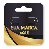 Tag De Brinco Personalizada 1 000 Un Etiqueta Para Brincos