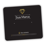 Tag Etiqueta E Cartela P Brinco Personalizado 1 000 Un