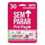 Tag Sem Parar Pré Pago Com Crédito De R 30 00