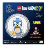 Tag Sonic Lego Dimensions  compatível 71244 Level Pack 