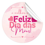 Tags Adesivos Redondo Dia Das Mães 40 Unid