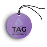 Tags Somente Frente Personalizada Logo 5