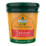 Tahine Pasta De Gergelim Comida Árabe Balde 3kg Brasil Frutt