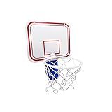 TaktZeit Clipe De Cesta De Basquete De Escritório Para Porta Para Parede E Lata De Lixo Mini Cesta De Basquete Para Banheiro Banheiro Quarto Azul 
