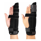 Tala Dois Dedos Ajustável Neoprene Mão Tendinite Fratura