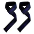 Tala Strap Musculação 100  Algodão Crossfit Cor Tala Strap Preto Azul Fortwazz Zz50
