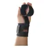 Tala Straps Munhequeira Luva Gancho Musculação Cross Trainer Cor Preto