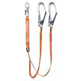 Talabarte De Segurança Em Y Plano 140 Cm Com Absorvedor De Energia Delta Plus