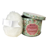 Talco Corporal Com Pompom Ninna Rosa Encanto 100 G