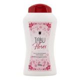Talco Desodorante Perfumado Flores Tabu Frasco 100g