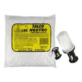 Talco Neutro Para O Corpo 1kg E Espanador Talqueira E Brinde