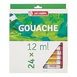 Talens Art Creation Conjunto Inicial De Tinta Guache Com 24 Cores Tubos De 12 Ml Pintura Para Adultos