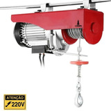 Talha Elétrica Guincho Lorben 650w Capacidade De 150kg A 300kg Elevação Até 12m Ideal Para Indústria Construção Civil E Logística Marca Lorben