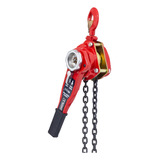 Talha Guincho Manual Alavanca Corrente 0 75 Ton 1 5m