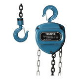 Talha Manual 2 Toneladas 2000kg Corrente 5metros Freio Duplo