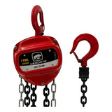 Talha Manual De Corrente 1 Tonelada 5 Metros Ceronte Grt5100