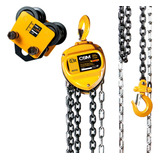 Talha Manual De Corrente 500kg 3m Com Trole Manual Csm