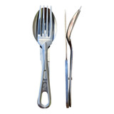 Talher Articulado Militar Inox Original Simbolo Eb