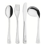 Talheres Infantil Inox Baby C Colher Torta 8 Pçs Tramontina
