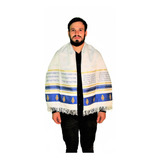 Talit Estola Sacerdotal Manto De Oração De Israel