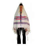 Talit Messiânico Gadol Grande De Israel