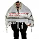 Talit Preto Com Dourado Grande 90 X 180 Cm Importado De Israel
