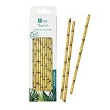Talking Tables Papel De Bambu Fiesta Tropical Party Supplies Para Decorações De Aniversário Pacote Com 30 Biodegradável E Ecológico Canudos Palmão Pacote Com 30 Unidades