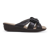 Tamanco Chinelo Em Couro Antiderrapante Anatômico Conforto