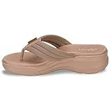 TAMANCO FEMININO DIJEAN 330 ORTOPÉDICO SALTO ANABELA 4 CM Cor Rosa Tamanho 39