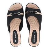 Tamanco Feminino Piccadilly Camila Rasteira Joanete Casual