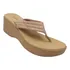 Tamanco Feminino Plataforma Anabela Alto Sandalia Dedo