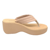 Tamanco Feminino Plataforma Anabela Alto Sandalia Dedo