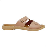 Tamanco Feminino Usaflex Anatomico Cristal Couro Original