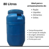 Tambor bombona 80 Litros Reservatório De Agua