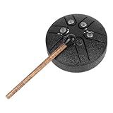 Tambor De Língua De Aço 3 Polegadas E 6 Notas Tambor De Língua Tambor De Mão Com Marretas Percussão De Aço Acolchoada Bolsa De Viagem Tambor De Tanque De Chakra Tambores De