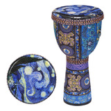 Tambor De Mão Africano De 8 Polegadas Percussão De Tambor D