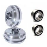 Tambor Freio Rolamento Peugeot 106 206 207 Par