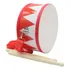 Tambor Infantil 20cm X 10cm   C  Baquetas E Alça   Liverpool