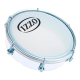 Tamborim Izzo 6 Polegadas Abs Com Pele Leitosa Branco 3691