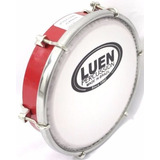 Tamborim Luen 06 Aro Abs Vermelho Pele Leitosa