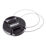 Tampa 58mm Compatível Com Lente Objetiva Nikon 