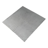 Tampa Alumínio 35x35 Para Caixa Gordura